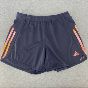 Adidas Girls Athletic Shorts‎ XL Extra Large Running Training 3 Stripe